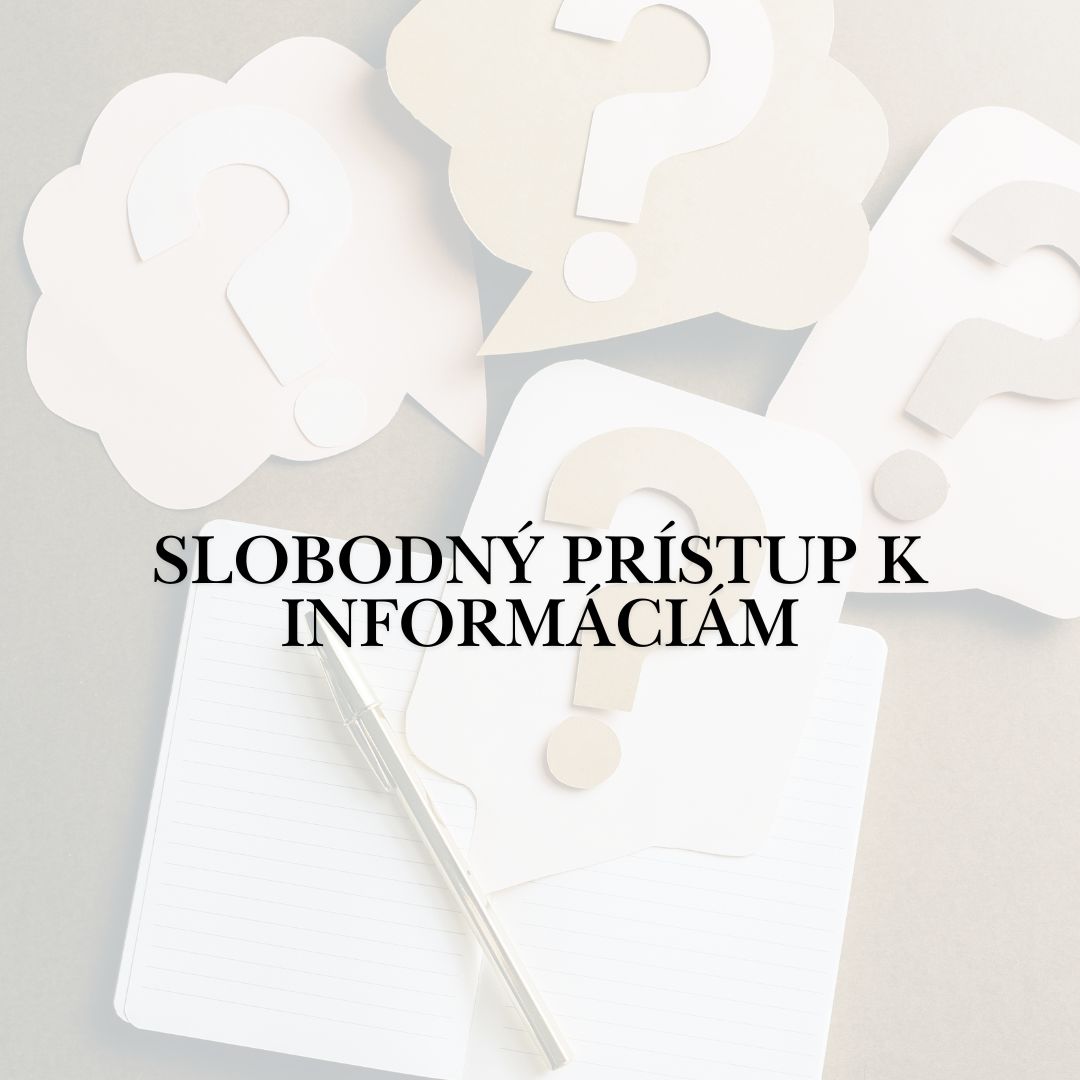 Slobodný prístup k informáciám